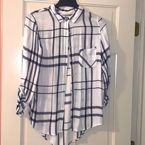 Roll Up sleeve flannel, thin